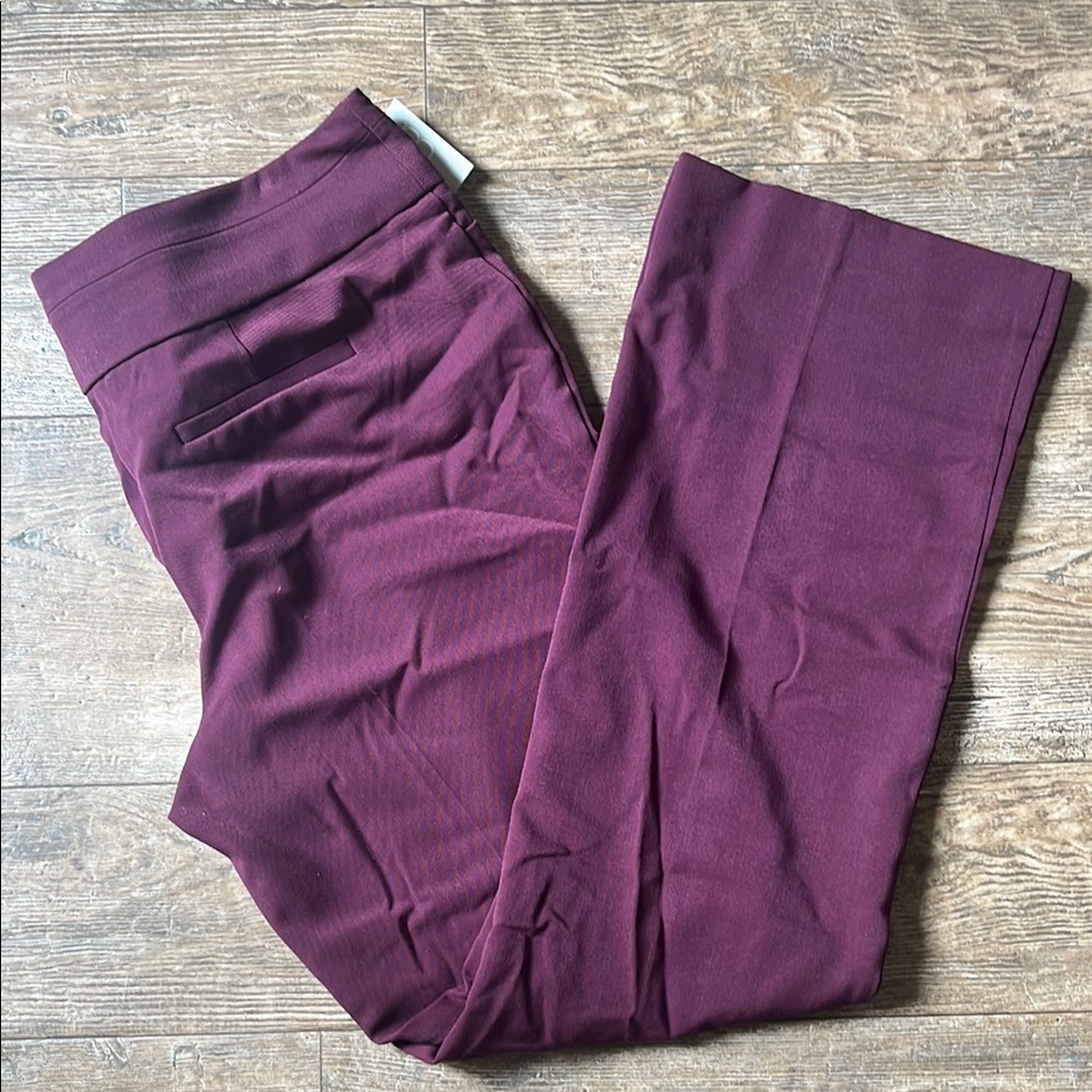 Burgundy Dress Pants